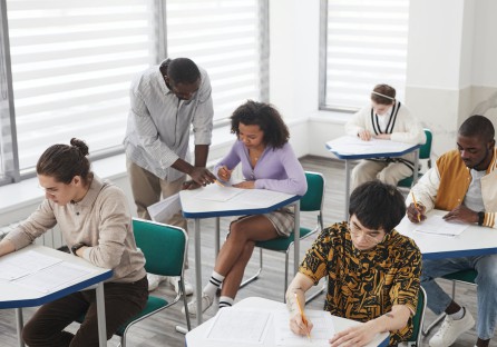 What are the long-term effects of high school financial education?