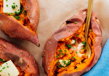 Perfect Baked Sweet Potato